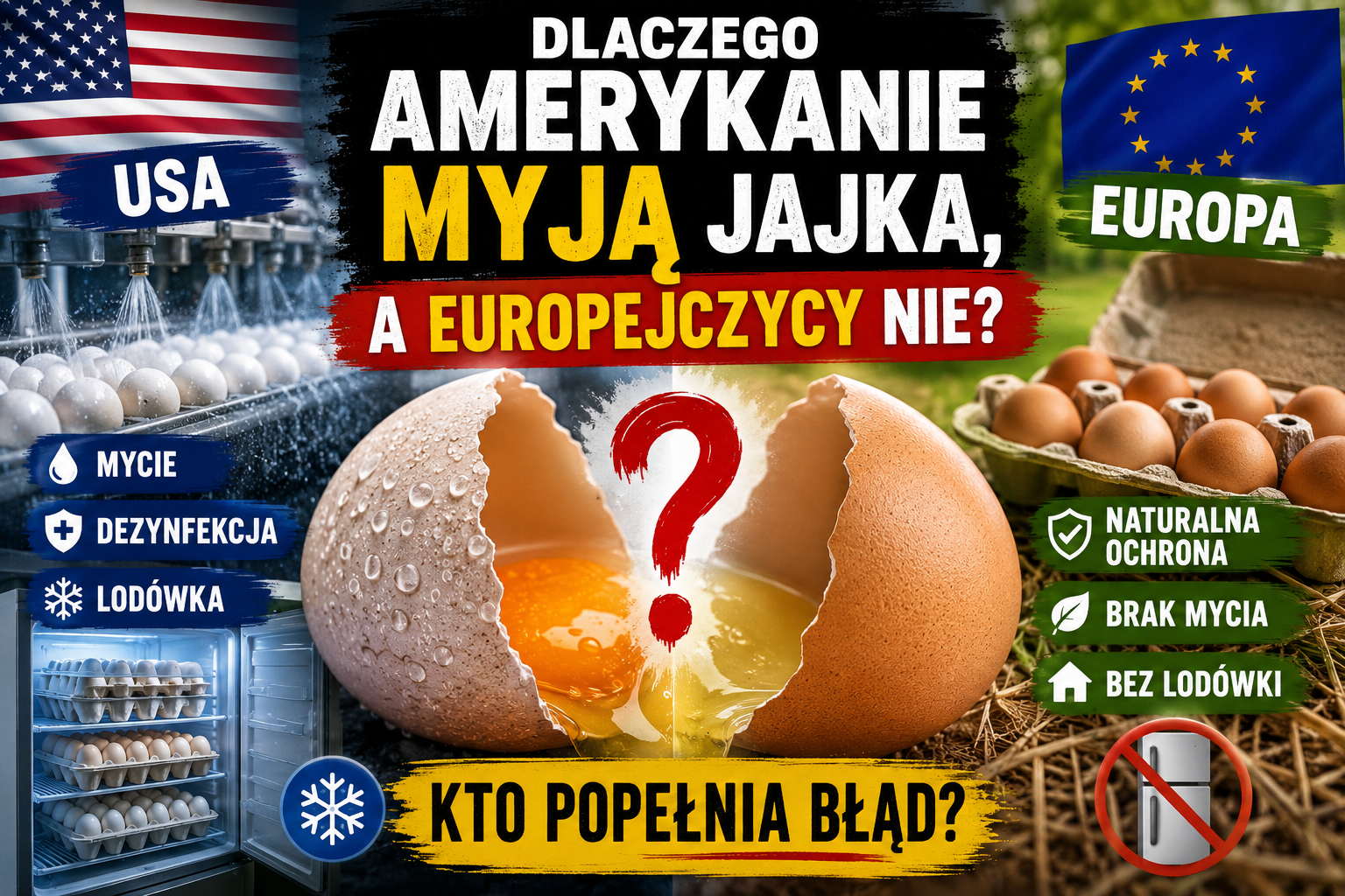 USA kontra Polska — kto ma rację? 🥚🇺🇸🇵🇱